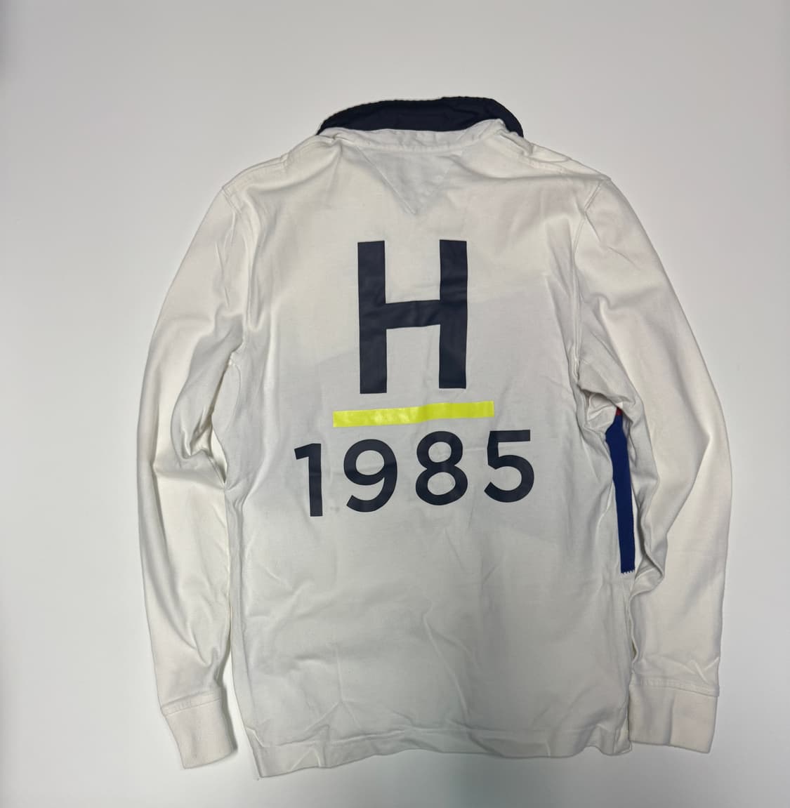 타미힐피거 세일링 화이트 럭비 티셔츠 상품이미지2