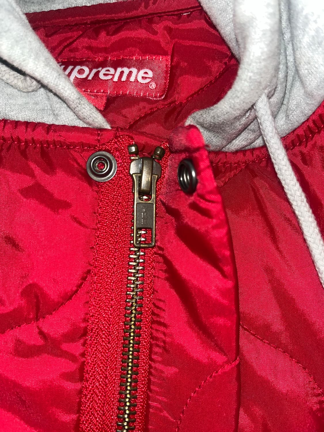 슈프림 17FW 퀄티드 라이너 후드 자켓 상품이미지5