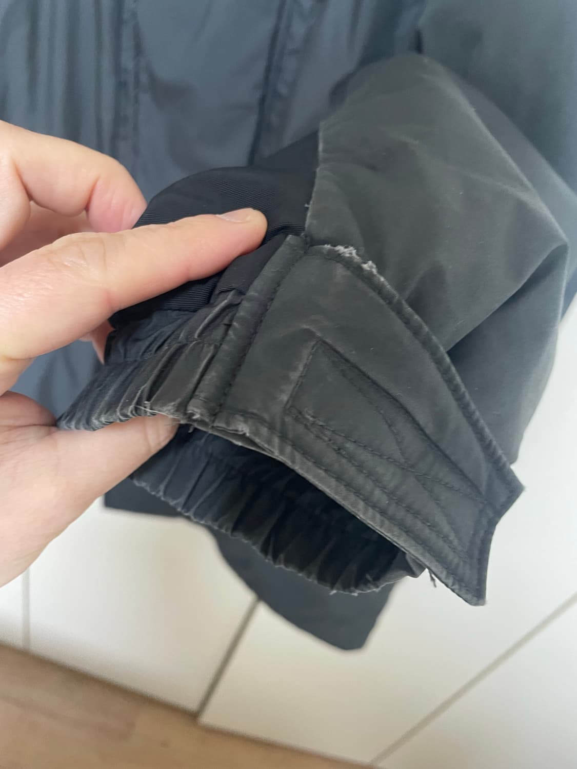 와일드띵스 Wild things 남성 블랙 롱패딩 M (일본) 상품이미지5