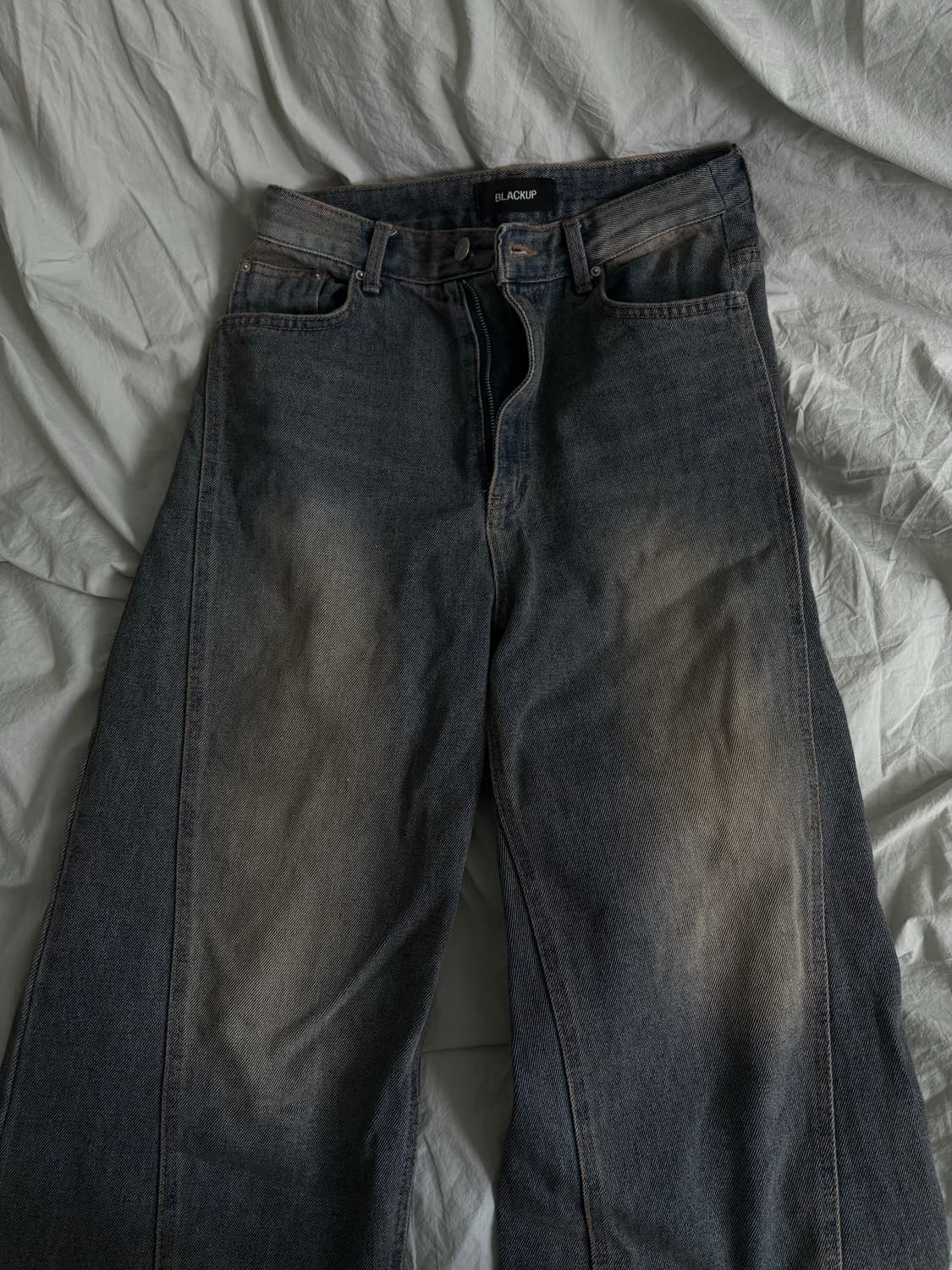 블랙업 청바지 데님팬츠 상품이미지1