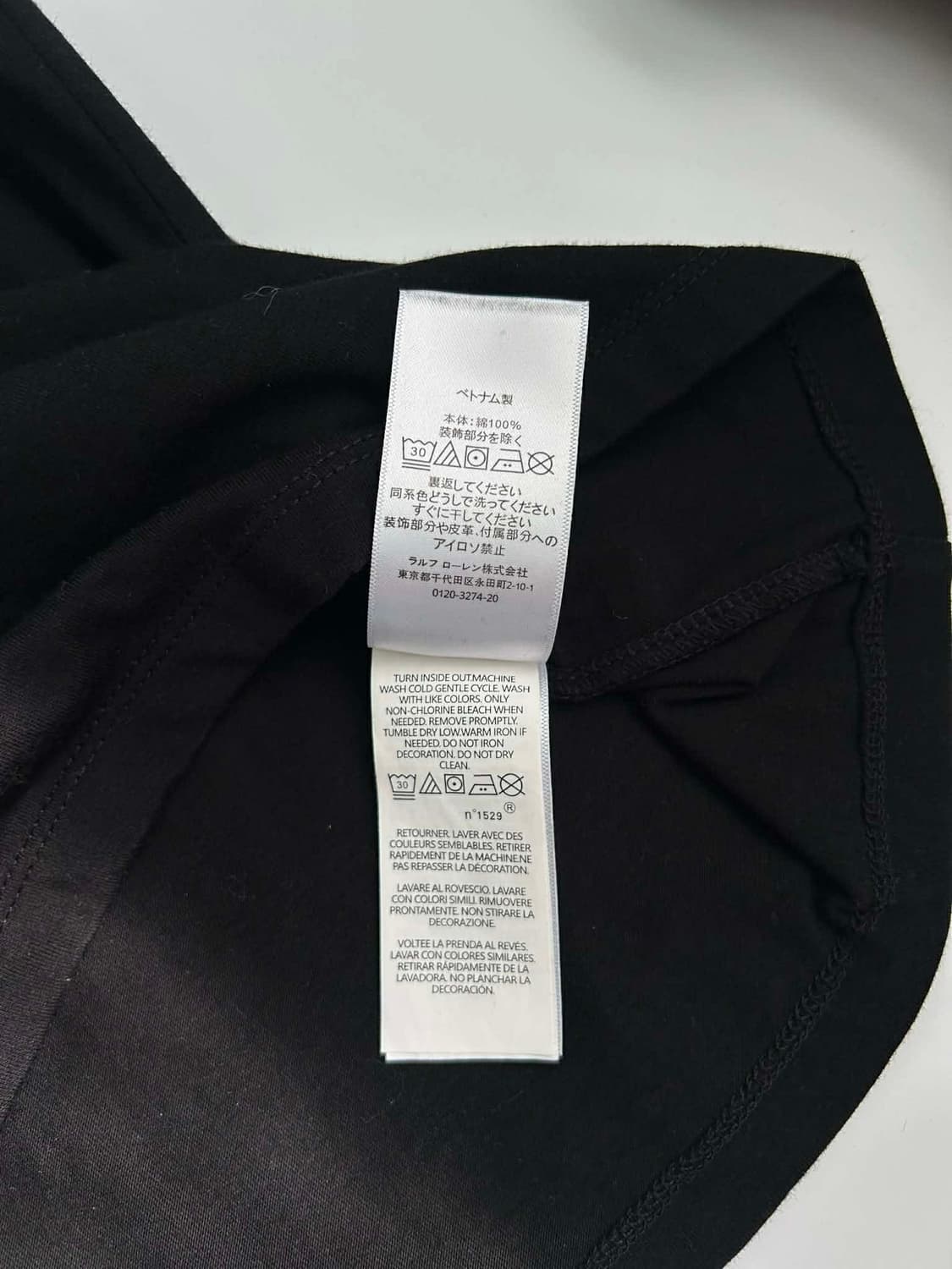 [XL] 폴로 랄프로렌 빅포니 코튼 라운드 반팔 티셔츠 상품이미지3