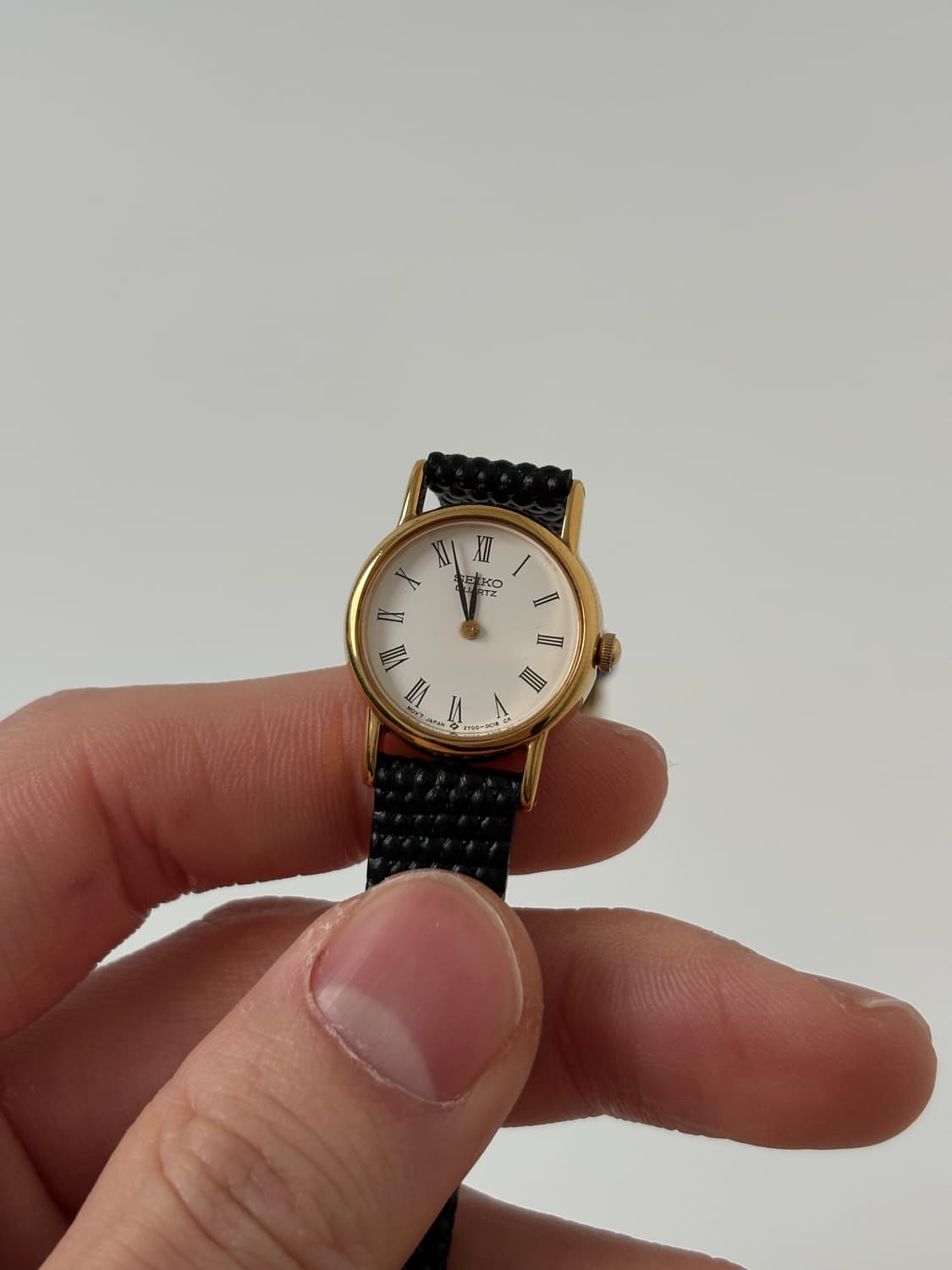 1990s Roman Index Gold Ladies Quartz  상품이미지2