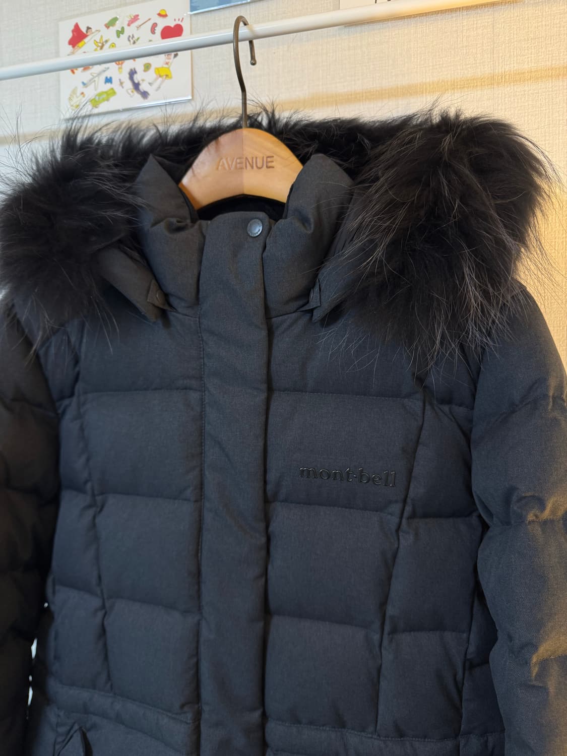 [95]몽벨 여성 구스다운 롱패딩 상품이미지3