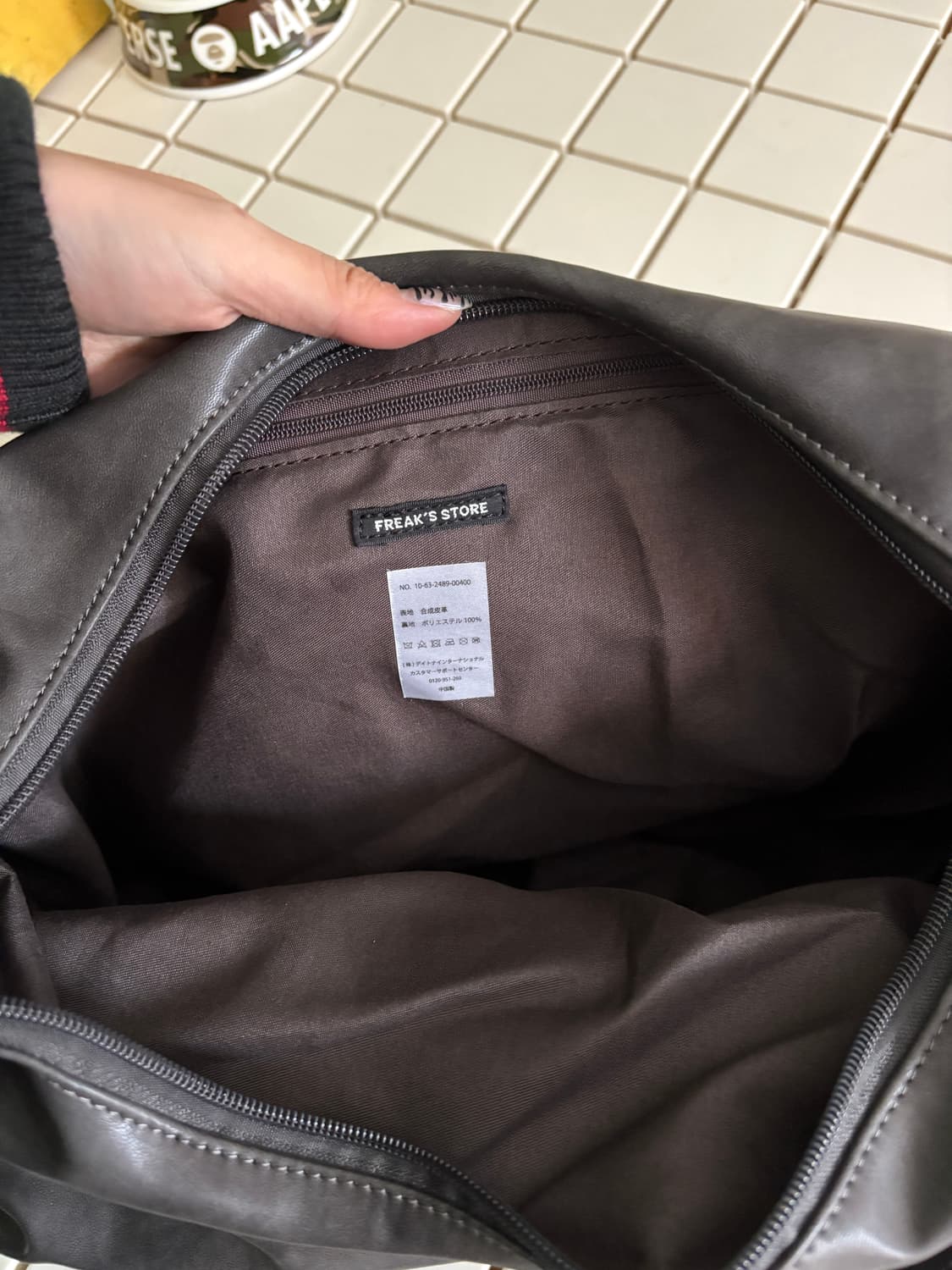 스터드 그레이 가방 상품이미지9