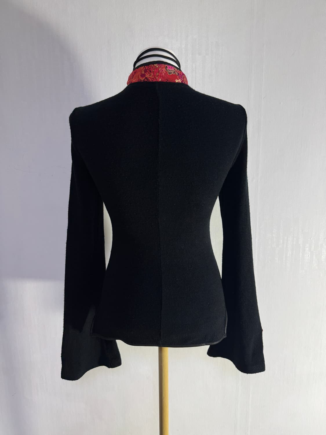 Ozz on 오리엔탈 패턴 니트 탑 y2k 고딕 상품이미지4