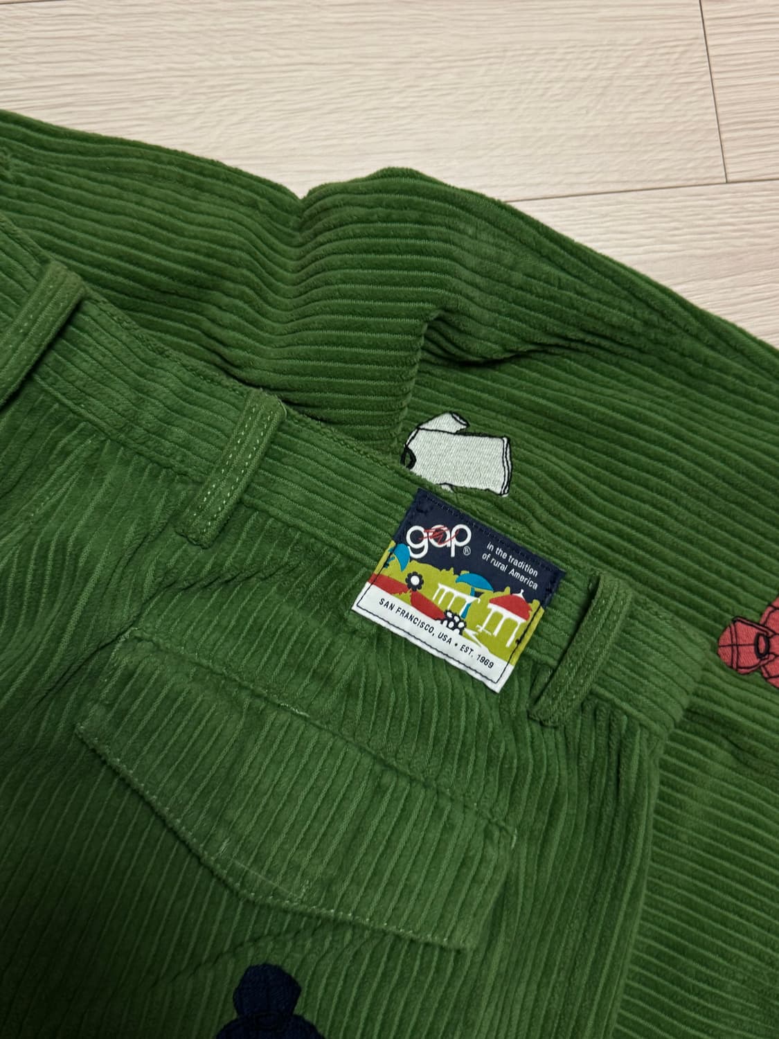 GAP 션우더스푼 콜라보 코듀로이 팬츠 34x32 상품이미지4