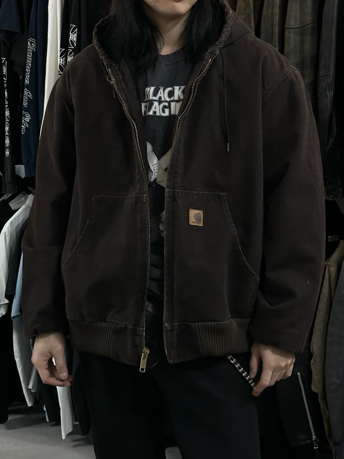 00's OG 칼하트 J130 액티브 자켓 칼하트 DKB 상품이미지10