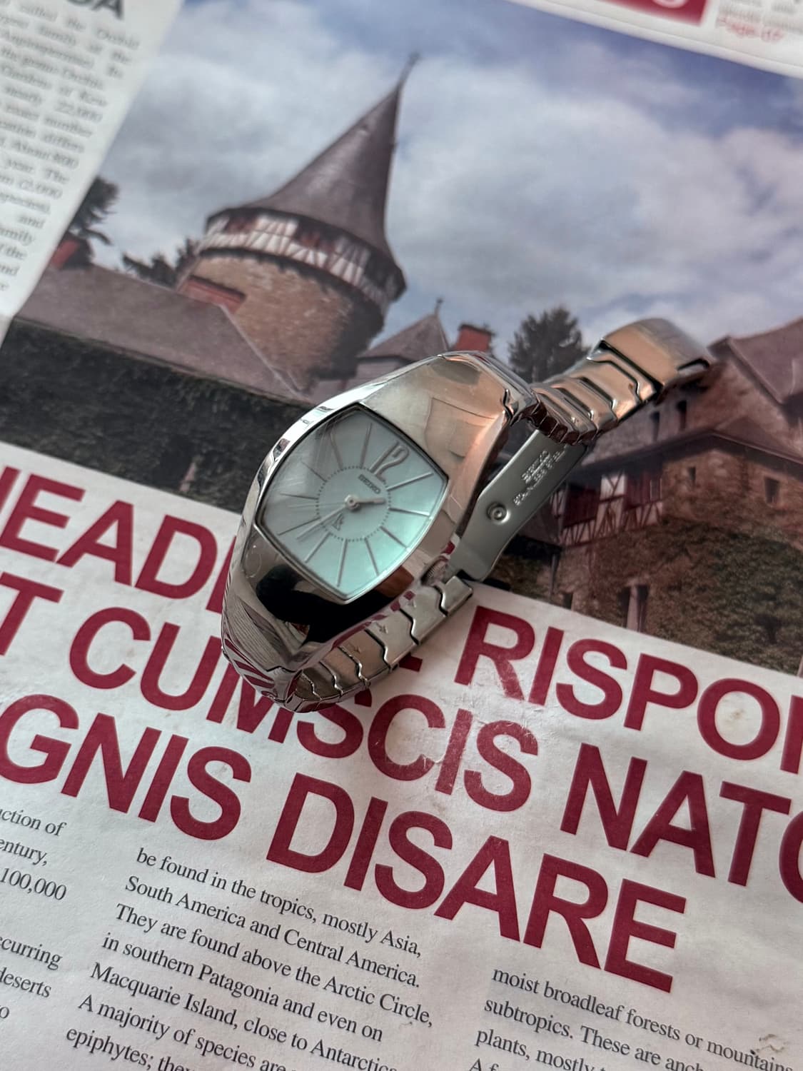 세이코 Seiko 쉘 실버 사파이어 상품이미지2