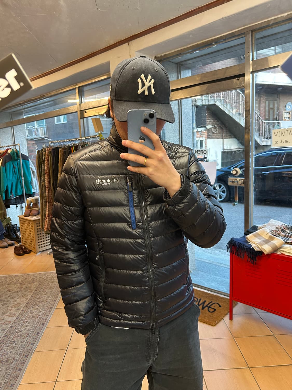 컬럼비아 티타늄 구스다운 경량패딩 상품이미지9