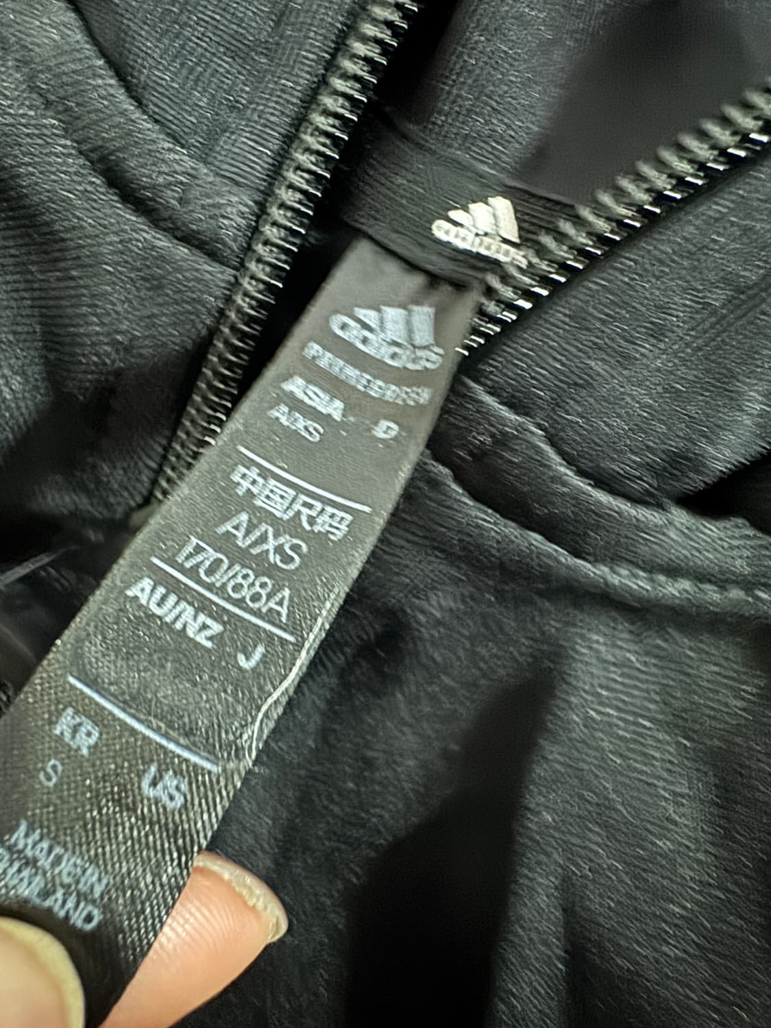 여성 아디다스 세레노 트랙탑 져지 블랙 S 상품이미지3