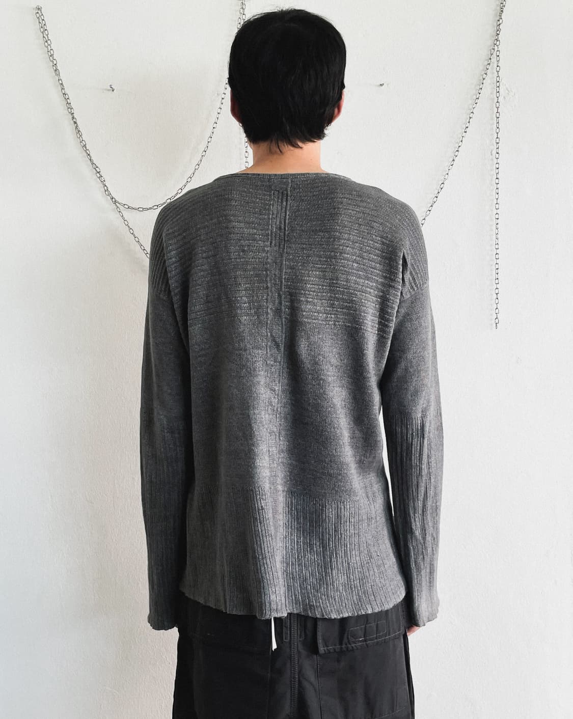 릭오웬스 SS19 BABEL 린넨 니트 상품이미지3