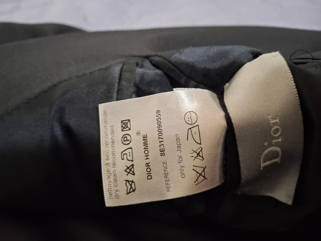 [50] 디올 옴므 08 피크드 라펠 투버튼 수트 자켓 상품이미지6