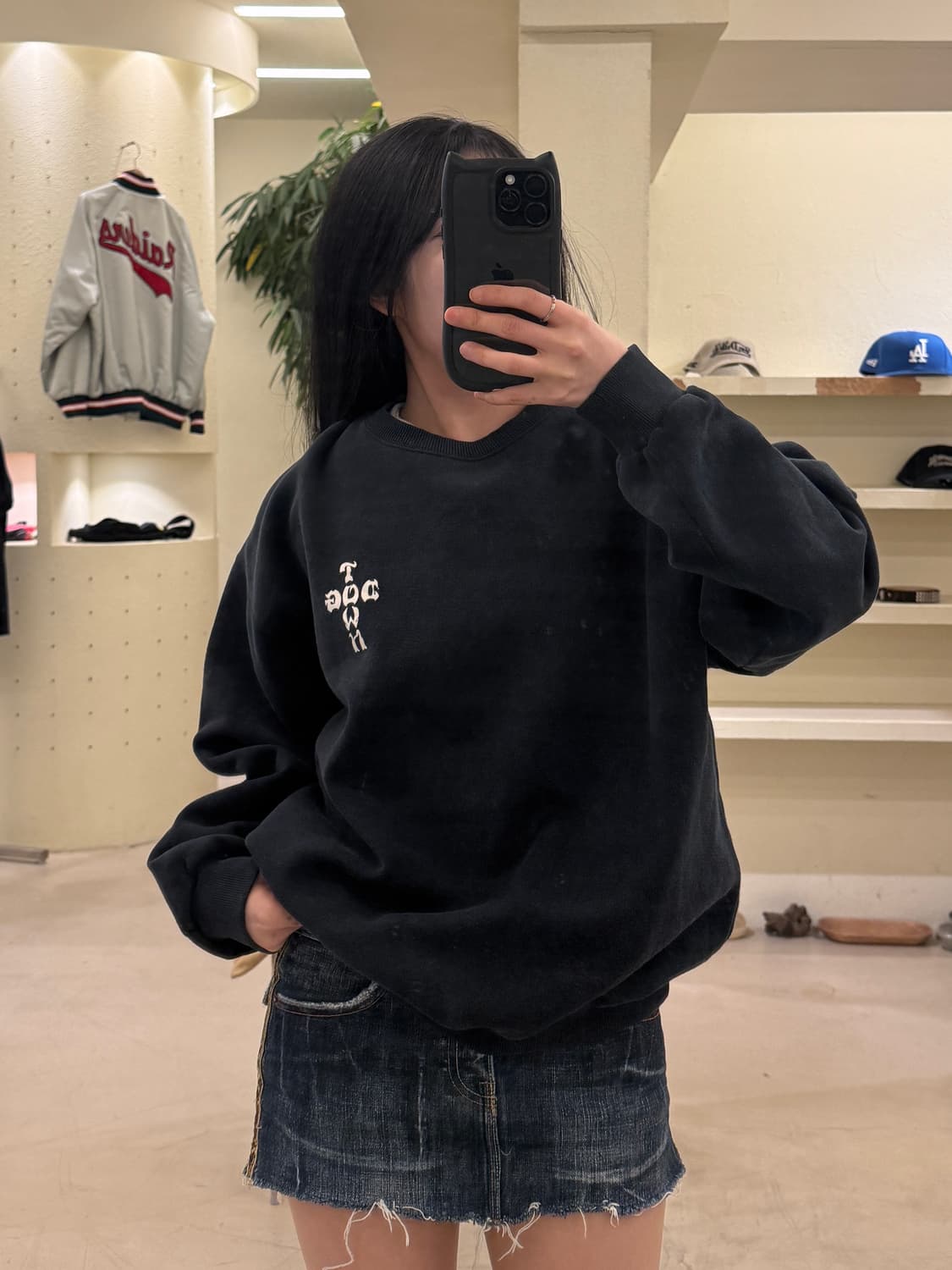 도그타운 드래곤 빅로고 맨투맨 U90 상품이미지1