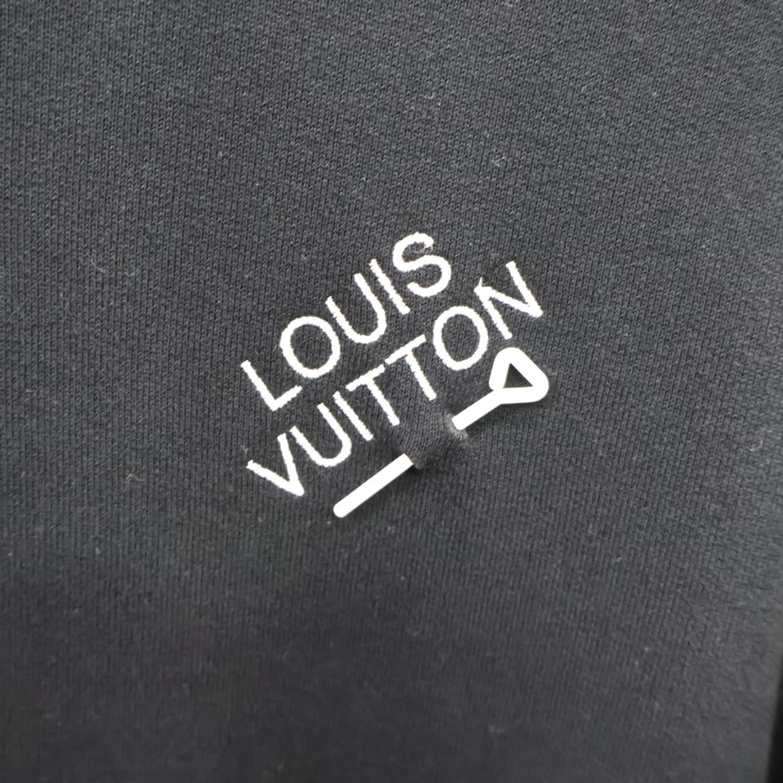 루이비통 시그니처 엠브로이더드 블랙 후드티 L/100 상품이미지4