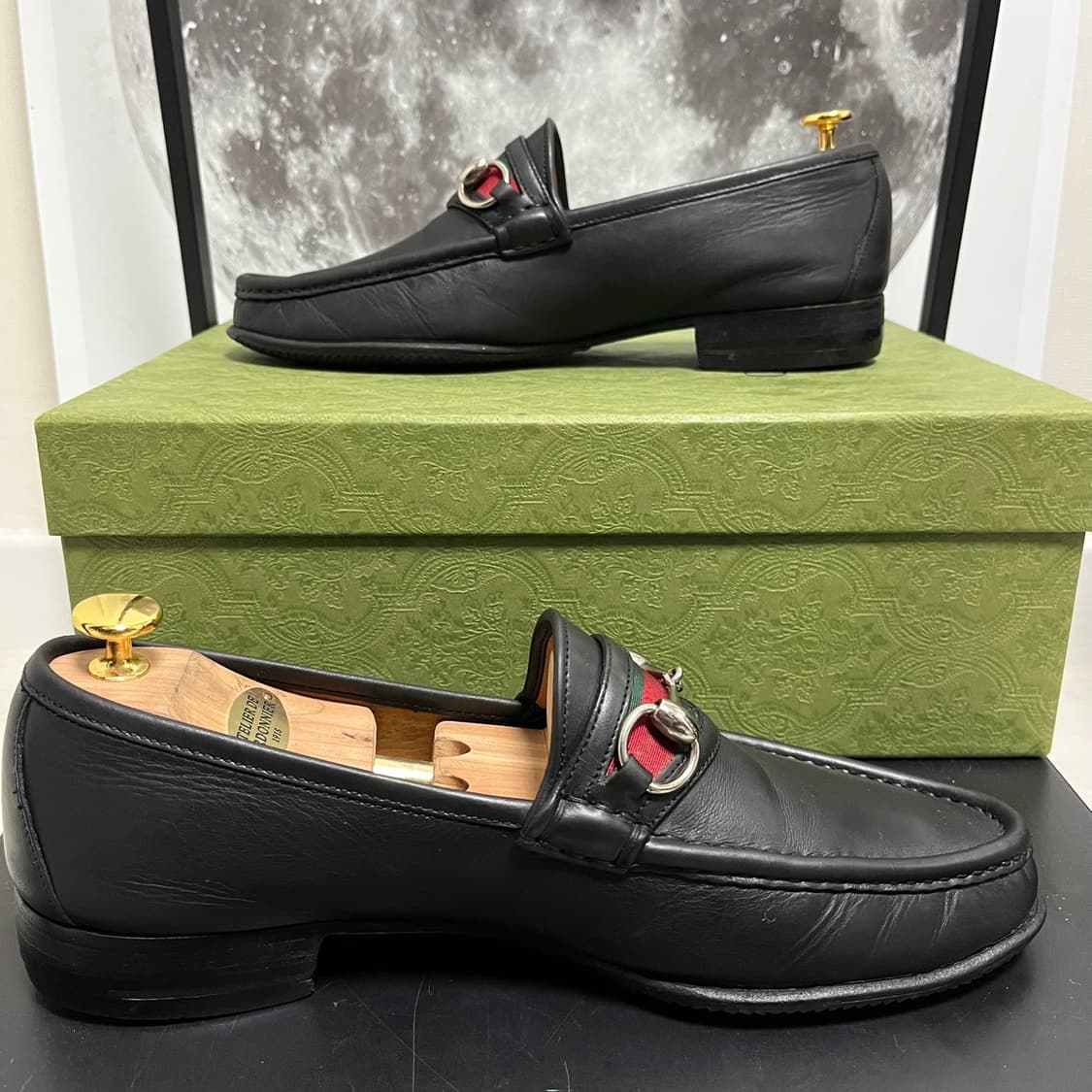 정품 42) 구찌 홀스빗 삼선 구두 로퍼 270~275 상품이미지2