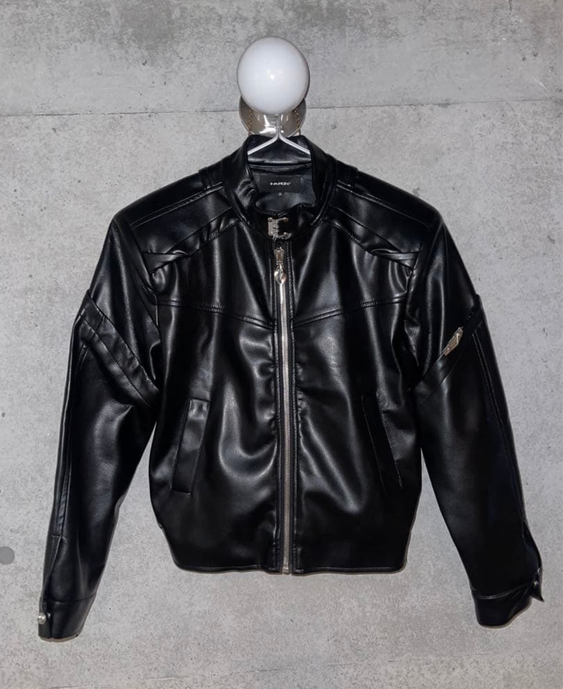 NUTH 바이커 레더 자켓 상품이미지1