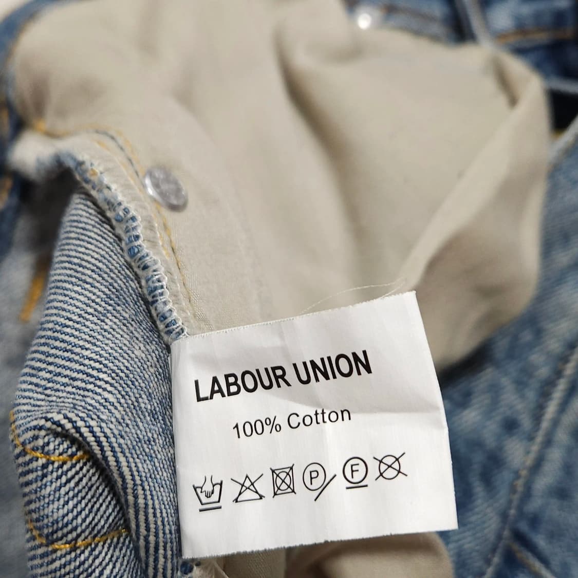 32)LABOUR UNION 레이버 유니온 워크웨어 데님팬츠 상품이미지9