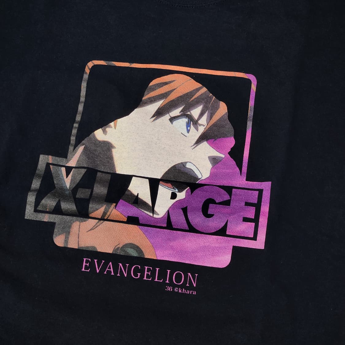 X-LARGE X 에반게리온 아스카 반팔 S 상품이미지3