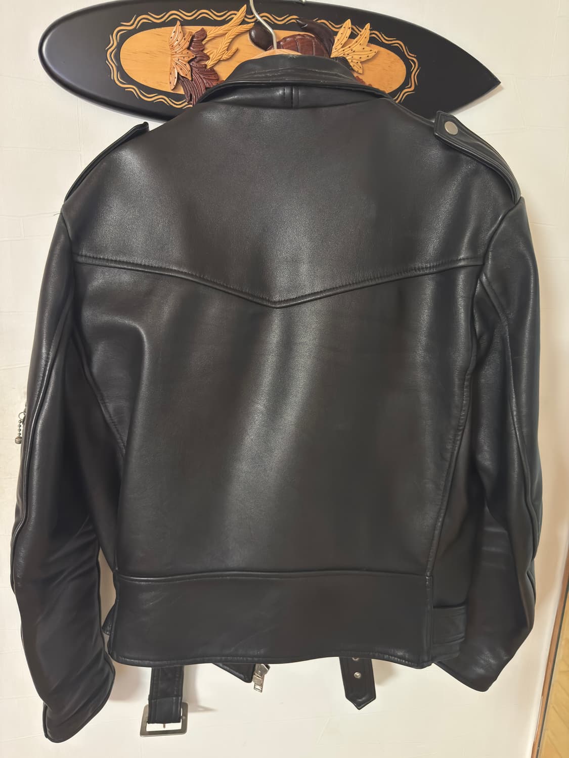 666 스티어하이드 레더자켓 상품이미지4