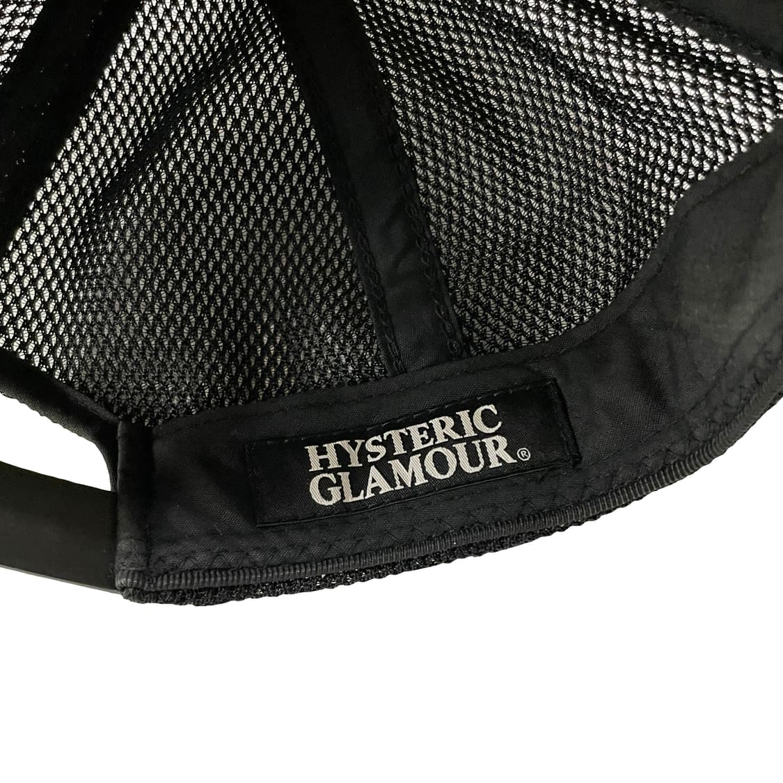 히스테릭글래머 메쉬캡 블랙/화이트 상품이미지5