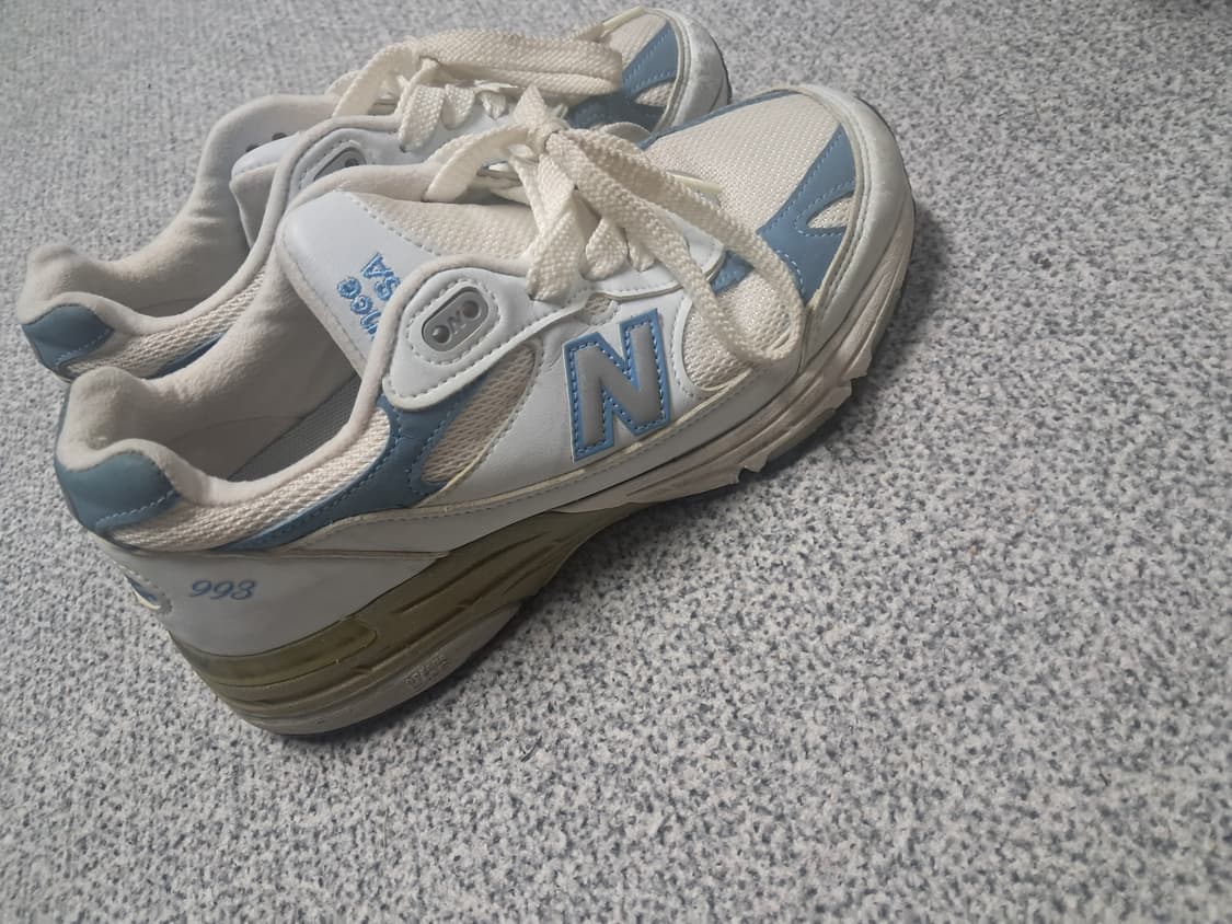 뉴발란스 Made in USA 운동화 225 화이트/블루 상품이미지1