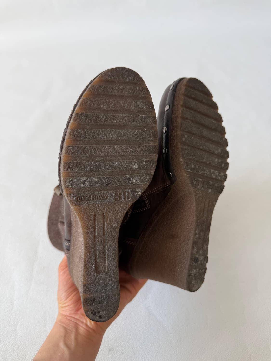 [EU39]마나스(MANAS) 레더 부츠(ITALY) 상품이미지9