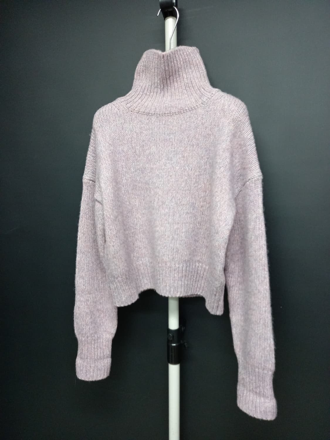 SIE 시에 모 하이넥 숏 니트 풀오버 F 33-66 상품이미지3