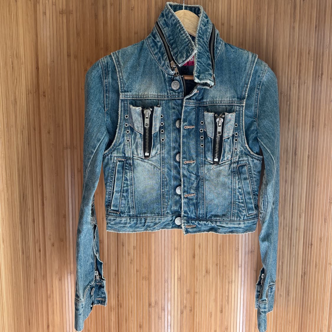 소드피시 빈티지 데님 자켓 4-way  (조끼 호환 가능) 상품이미지2