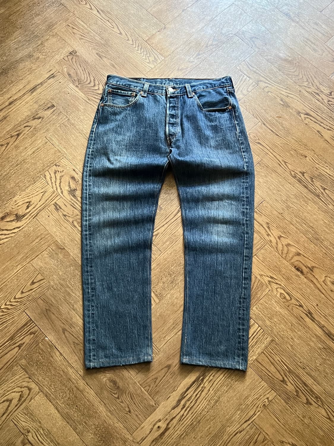 [34]리바이스 501 테이퍼드핏 커스텀 데님 팬츠 상품이미지2