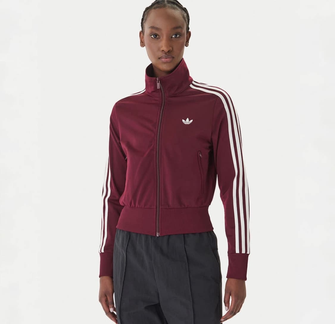 아디다스 파이어버드 트랙탑 - 버건디 S 상품이미지2