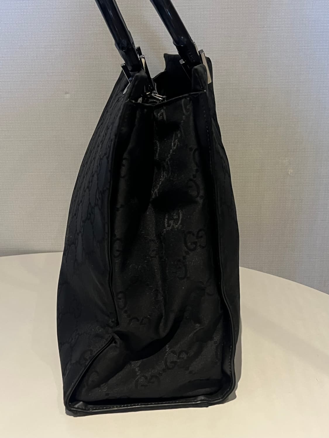 구찌 뱀부 GG 자가드 토트백 상품이미지7