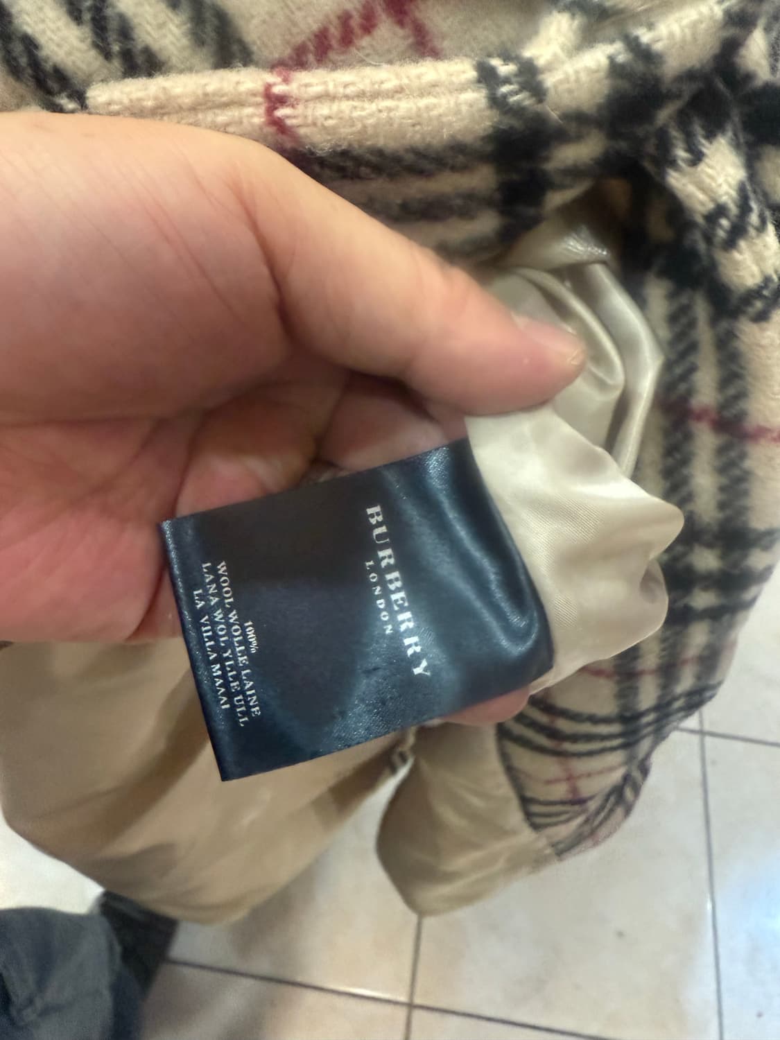 10/66 정품 버버리 노바체크 롱 코트 팝니다 상품이미지6