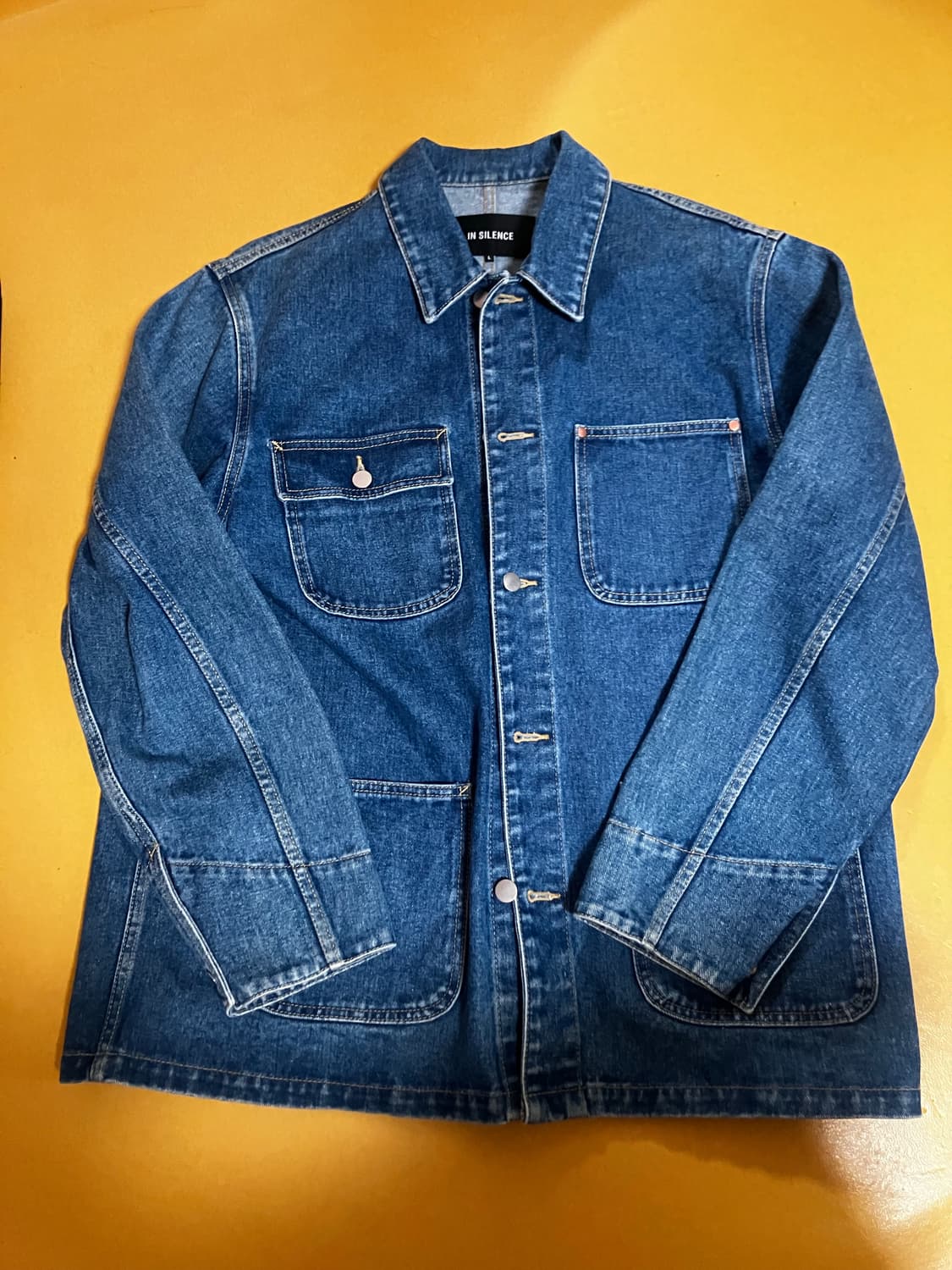 인사일런스 데님 워크 자켓 L 상품이미지1