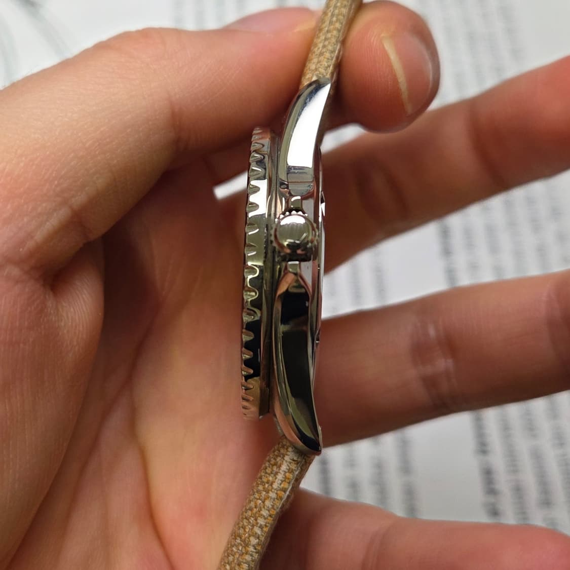 레어] 빈티지 태그호이어 프로페셔널 1000 블랙판 벤츠핸즈 쿼츠 상품이미지7