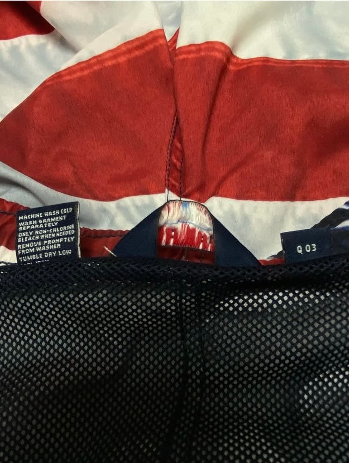 1993년 POLO SPORT USA FLAG SHORTS OG 상품이미지9