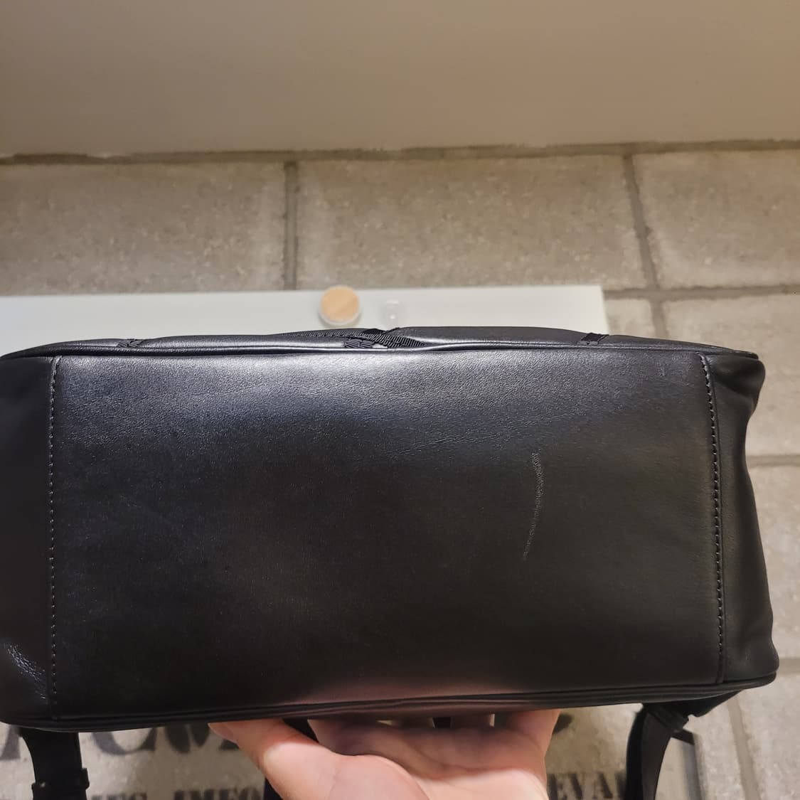 랑방 레더 백팩 상품이미지5