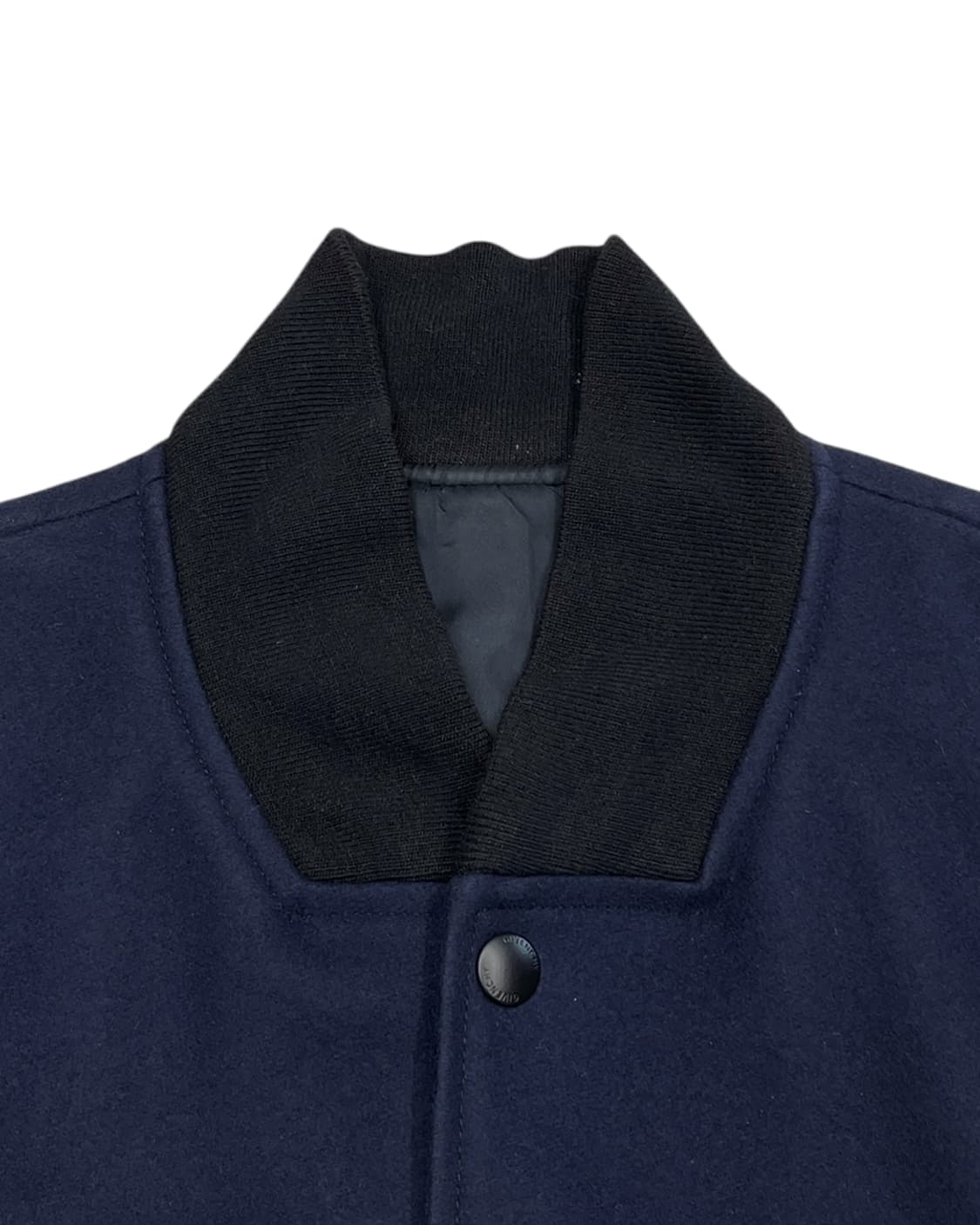 지방시 11AW 레더 슬리브 울 블루종 상품이미지5