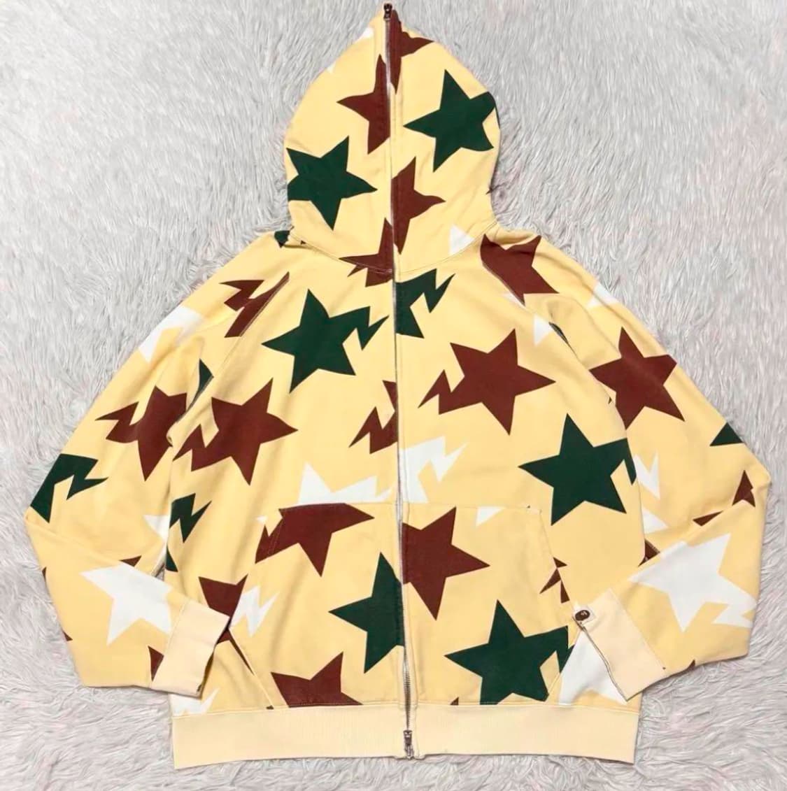 베이프 스타 후드집업 상품이미지1