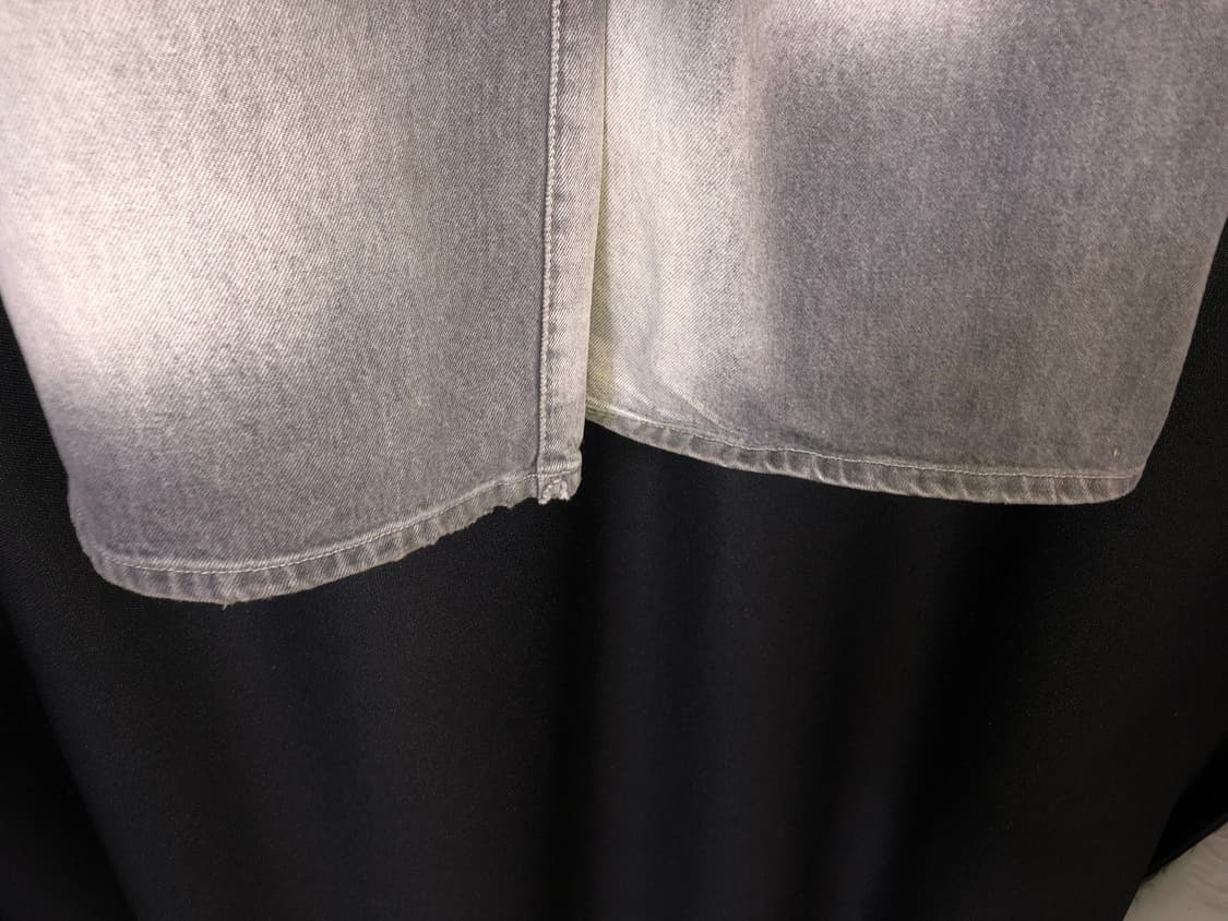 LCDC HAND BRUSHED WIDE-LEG DENIM (GREY) 상품이미지8