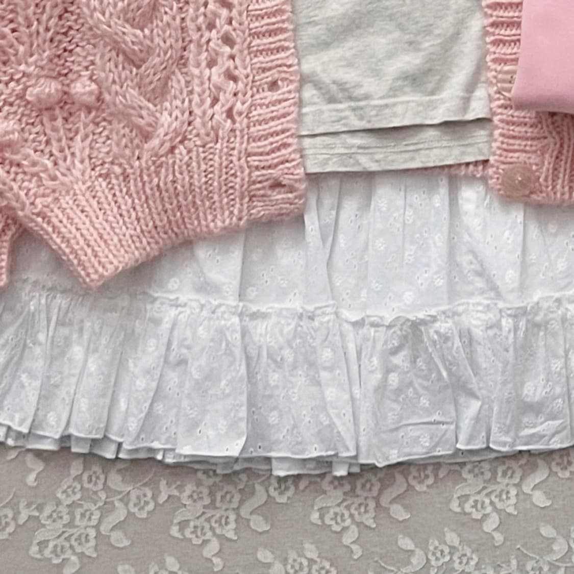 자수스커트 상품이미지1