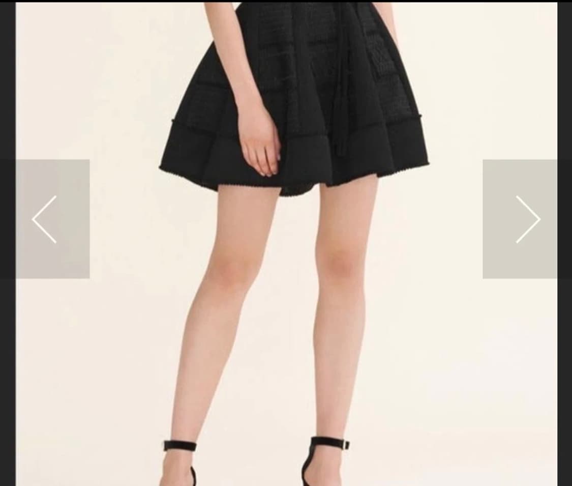 Maje 마쥬 Jump Honeycomb Knit Skirt 상품이미지1