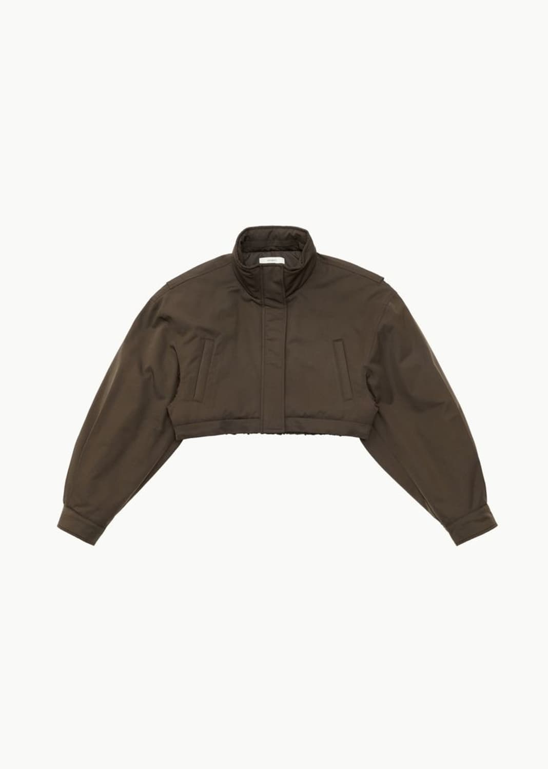 아모멘토 PADDED HOODED CROP JUMPER 상품이미지1