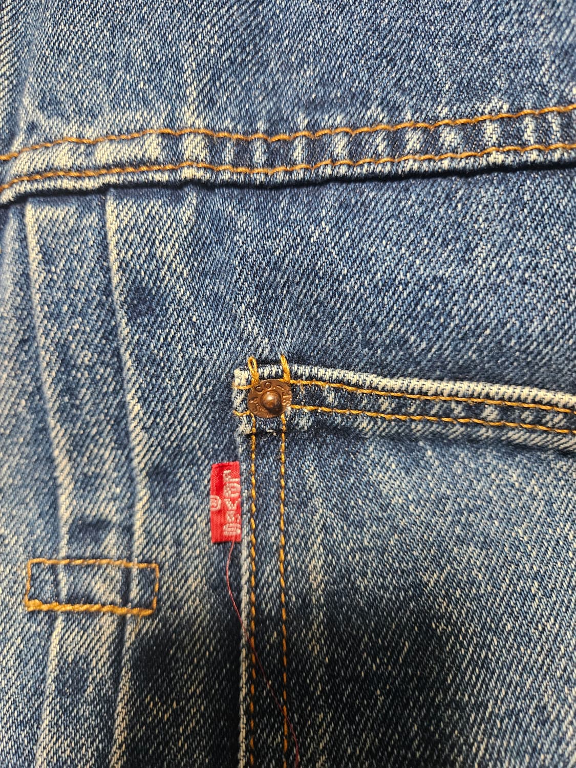 90s 1세대 1st 리바이스 데님 트러커 자켓 levis 상품이미지3