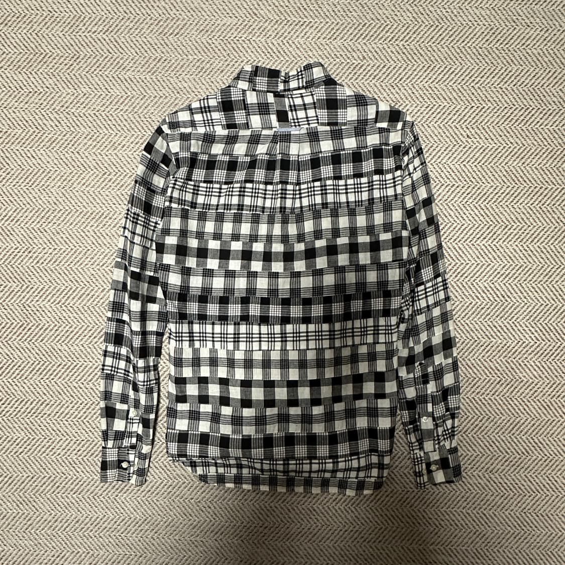 KENNETH FIELD usa made patchwork shirt 상품이미지2