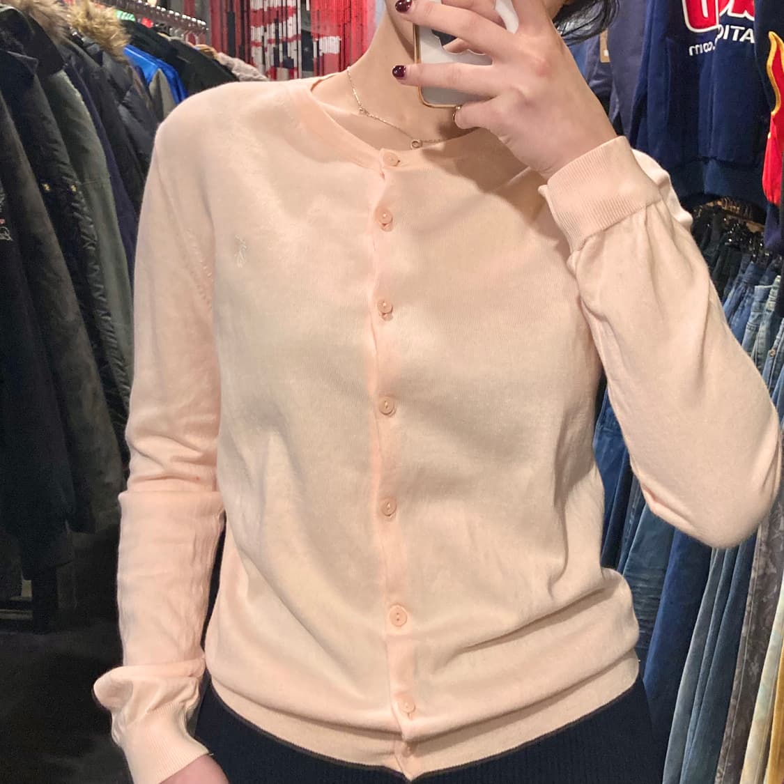 [IM] 폴로 랄프로렌 가디건 블러쉬핑크 상품이미지1