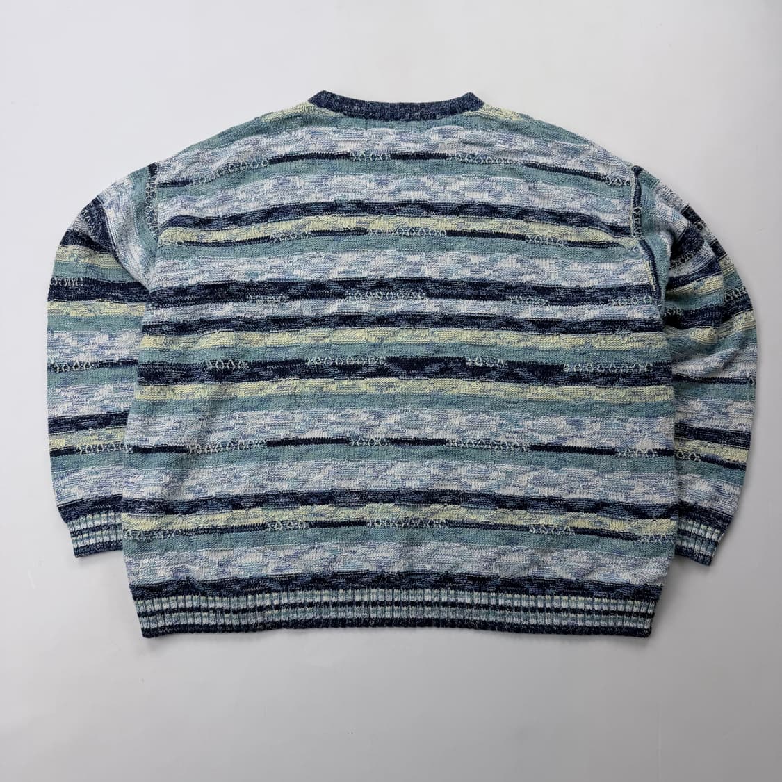 mugger 멀티컬러 패턴 케이블 니트 상품이미지7