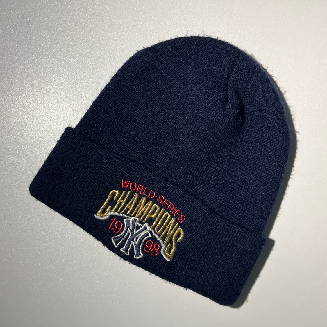 빈티지 90s Yankees World Series 비니 상품이미지1