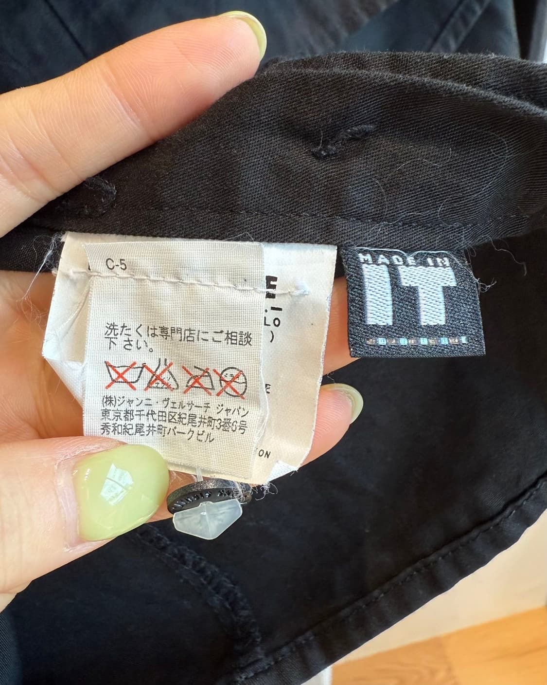 베르사체 블랙 큐빅 코튼 셔츠  상품이미지9