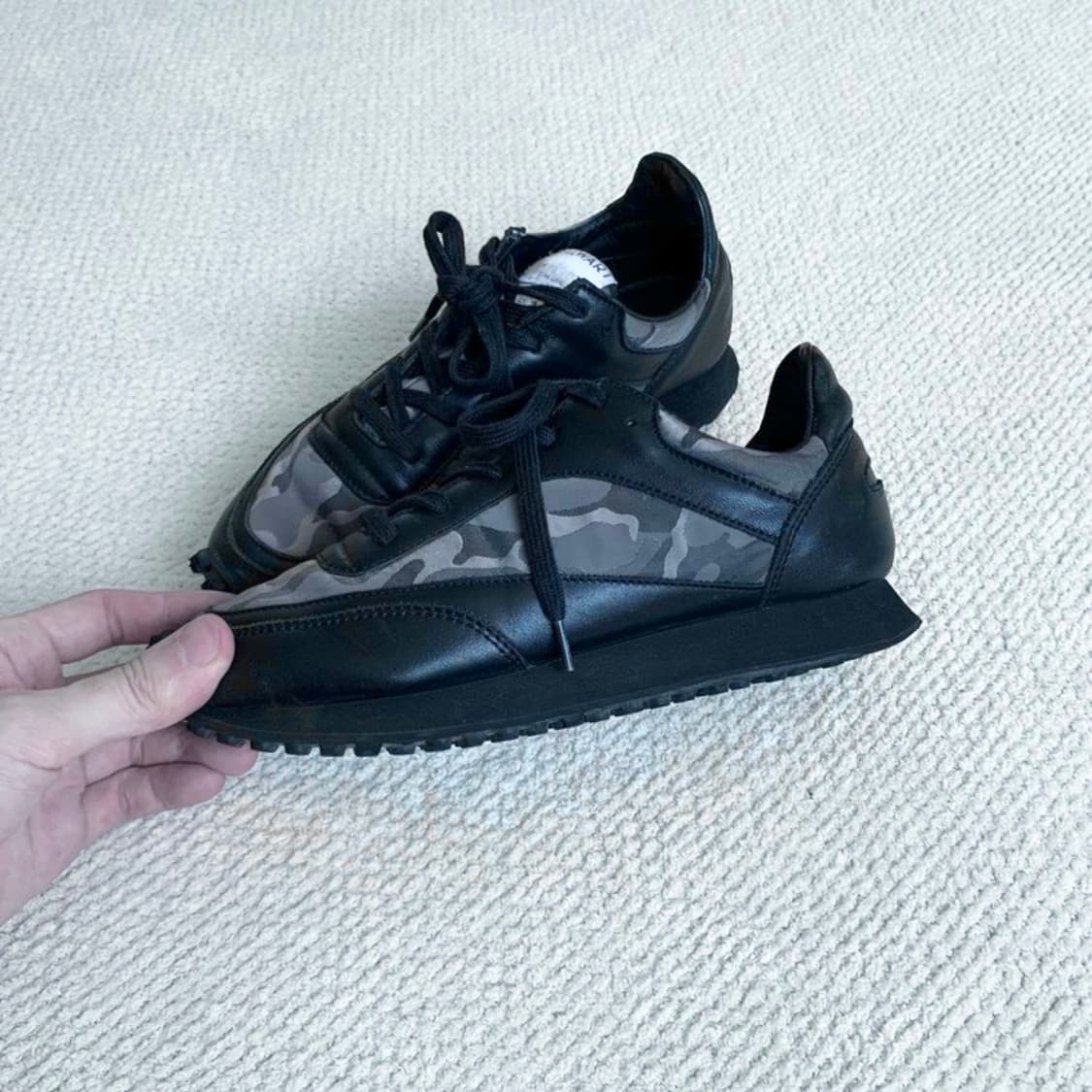 꼼데가르송 x spalwart 카모 스니커즈 상품이미지3