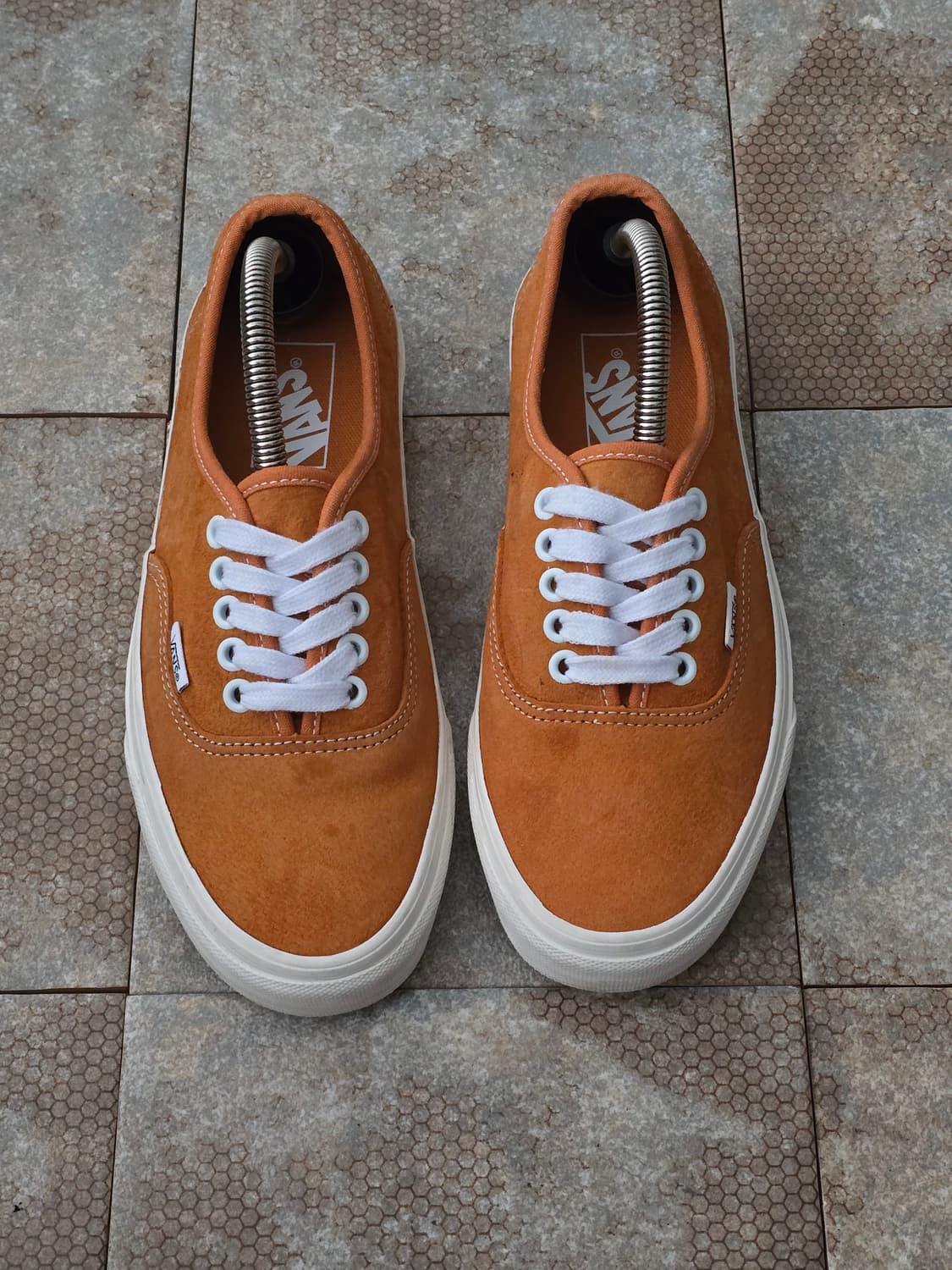 (245)반스 어센틱 피그 스웨이드 오렌지 상품이미지2